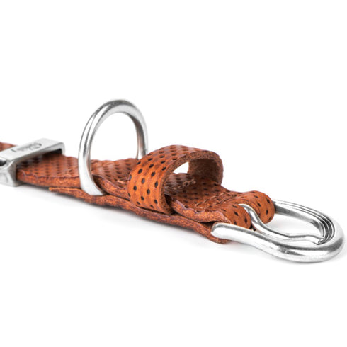 Zgarda din piele pentru caini Myfamily Monza 50cm